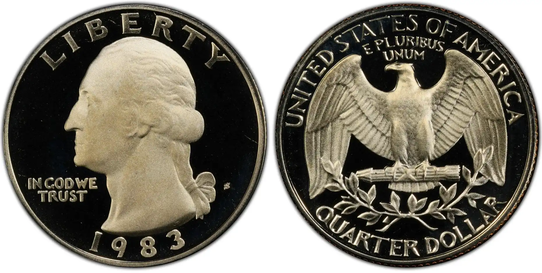 1983-S 25C DCAM Proof